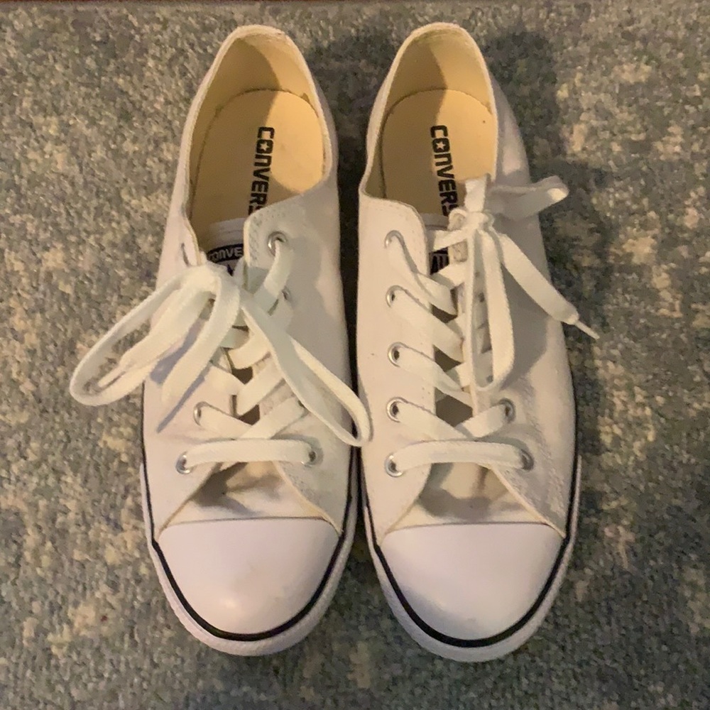 White Converse All Star
